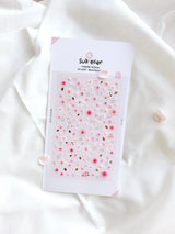 Suatelier Flower Stickers - Pack of 8