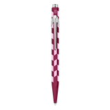 Caran d'Ache 849 Ballpoint Pen - Mosaic Garnet Red