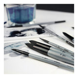 Rosa Stream Synthetic Series 132 Round Paint Brushes