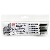 Kuretake Twin Black Marker Set