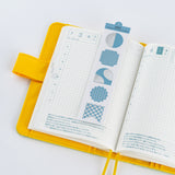 Hobonichi - TSUKI no IRO: Bookmark-Style Foil Pressed Stickers