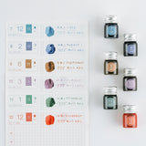 Kakimori x TSUKI no IRO: Mini Ink Bottle Set