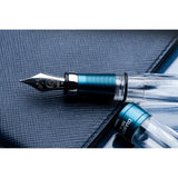 Twsbi Diamond 580 Al R Fountain Pen - Prussian Blue