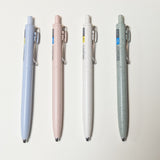 Uniball One F Gel Pen Earth Texture Colours