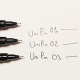 Uni-ball uni PIN Fine Line Pigment Ink Drawing Pen