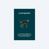 Storigraphic Wooden Pin Badges