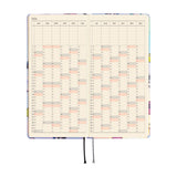 Hobonichi Weeks 2026 Candy Stripper: Random Dog & Cat (Aurora) (January Start)