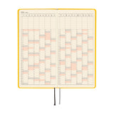 Hobonichi Weeks Colours: Full Moon Yellow - April 2026 Start