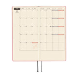 Hobonichi Weeks Colours: Strawberry Milk - April 2026 Start
