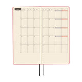 Hobonichi Weeks 2026 Colours: Strawberry Milk (January Start)