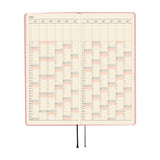 Hobonichi Weeks 2026 Colours: Strawberry Milk (January Start)