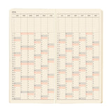 Hobonichi Weeks Mega 2026 Sneaker: Tomato Red (January Start)