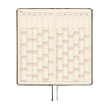 Hobonichi Weeks Mega 2026 Bow & Tie: Galloping Horses (January Start)