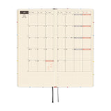 Hobonichi Weeks 100% ORANGE: Squirrel’s Moving Day April 2026 Start