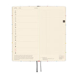 Hobonichi Weeks 2026 100%ORANGE: Squirrel's Moving Day (January Start)