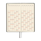 Hobonichi Weeks 2026 Paper Series: Black Gingham (January Start)