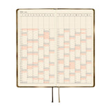 Hobonichi Weeks Shirt Fabric: Foggy Plaid April 2026 Start