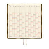 Hobonichi Weeks 2026 Shirt Fabric: Foggy Plaid (January Start)