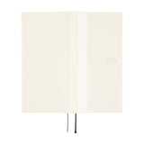 Hobonichi Weeks 2026 White Line: Ivory (January Start)