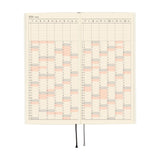 Hobonichi Weeks White Line - Ivory April 2026 Start