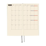 Hobonichi Weeks 2026 White Line: Ivory (January Start)