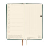 Hobonichi Weeks 2027 - Leahter: Forest Green (January Start)
