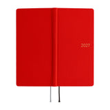 Hobonichi Weeks 2027 - Colours: Poppy Red (January Start)