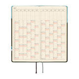 Hobonichi Weeks 2027 - Hiroko Kubota: Meteor Shower in the Light Blue Forest (January Start)