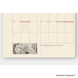 Hobonichi Weeks 2027 (Japanese) - Moomin: A Day in the Life of Snufkin (January Start)