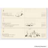 Hobonichi Weeks 2027 (Japanese) - Moomin: At the Table (January Start)