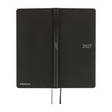 Hobonichi Weeks 2027 - Paper Series: Black Argyle (January Start)