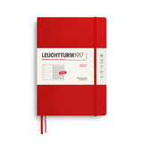 Leuchtturm 2027 B5 Hardcover Diary - Weekly Planner & Notebook