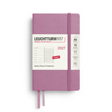 Leuchtturm 2027 Hardcover Diary - Weekly Planner and Notebook A6