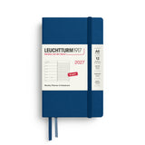 Leuchtturm 2027 Hardcover Diary - Weekly Planner and Notebook A6