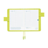 Hobonichi A6 Cover - Colors: Aqua Lime