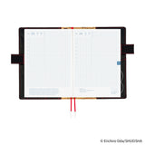 Hobonichi A5 Cover - ONE PIECE magazine: Straw Hat Luffy (Black)