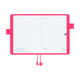 Hobonichi A5 Cover - Makoto Katsubayashi: Pink Flowers