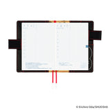 Hobonichi A6 Cover - ONE PIECE magazine: Straw Hat Luffy (Black)