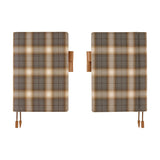Hobonichi A5 Cover - Shirt Fabric: Foggy Plaid