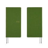 Hobonichi Weeks Mega 2026 Colours: Antique Green (January Start)