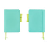 Hobonichi A6 Cover - Colors: Aqua Lime