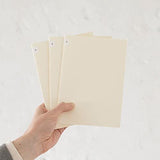 Midori MD Notebook Light A5 Blank 3 pack