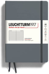 Leuchtturm 1917 A5 Hardcover Notebook Lined Various Colours