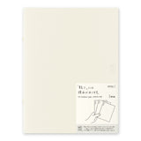 Midori MD Notebook Light A4 Blank 3 pack