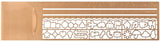 Midori Clip Stencil Ruler Copper
