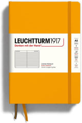 Leuchtturm 1917 A5 Hardcover Notebook Lined Various Colours