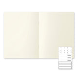 Midori MD Notebook Light A4 Blank 3 pack