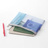 Midori Large Mesh Pencil & Tool Pouch Blue