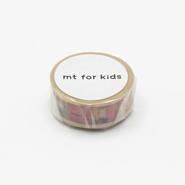 MT for Kids ''Vehicle'' Washi Tape 1 Roll