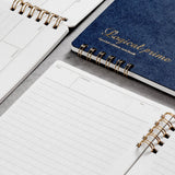 Nakabayashi Blue Logical Prime Ringbound Notebook B5 6mm Ruled